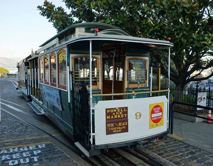 MUNI cable car 9